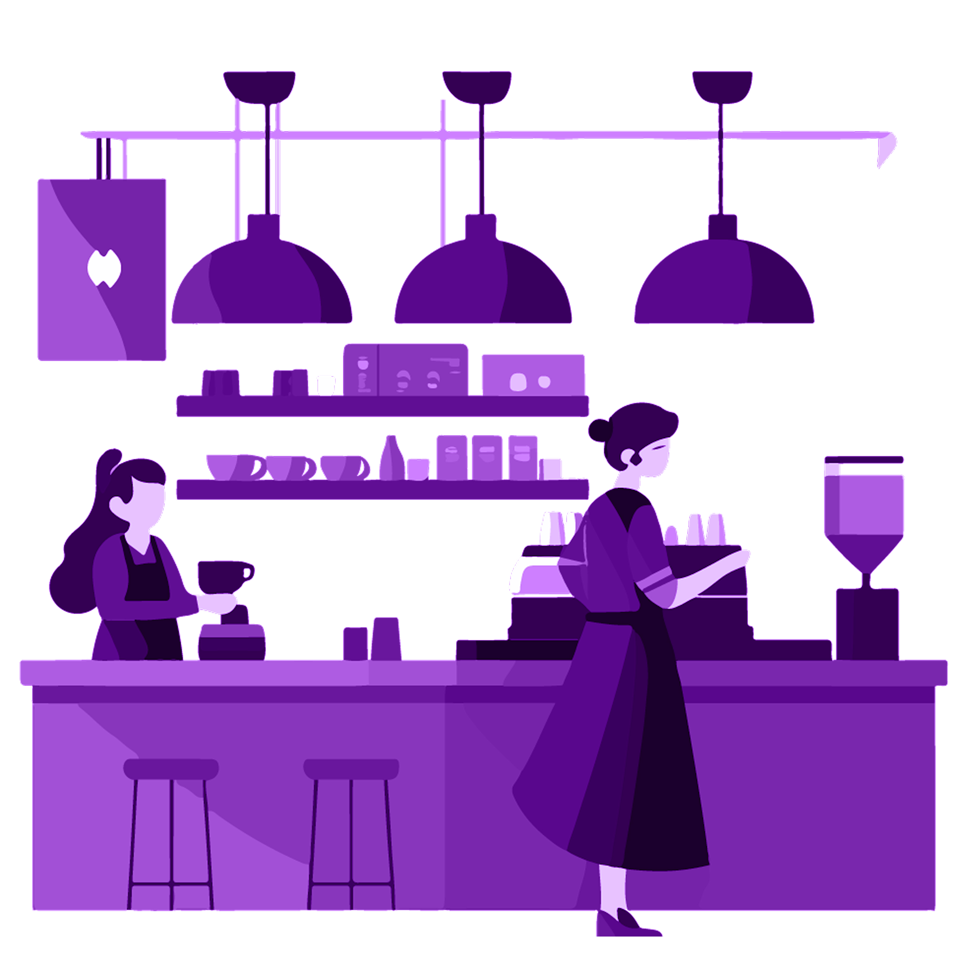 Hospitality illustration