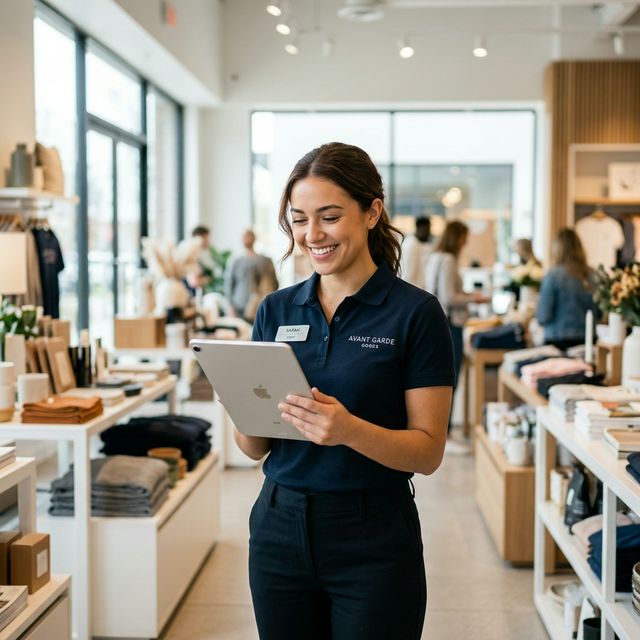 Retail frontline worker