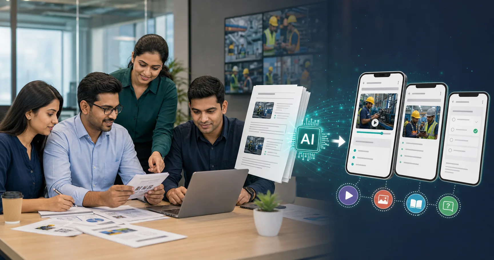 AI-Powered Content Creation for L&D: Turning SOPs into Micro-Courses in Minutes