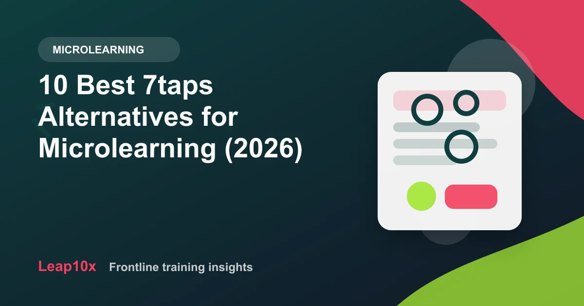 10 Best 7taps Alternatives for Microlearning (2026)