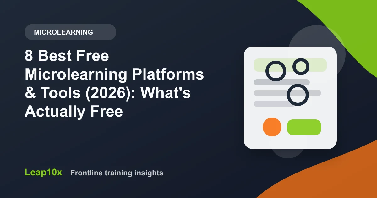 8 Best Free Microlearning Platforms & Tools (2026): What's Actually Free