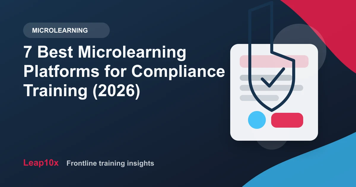 7 Best Microlearning Platforms for Compliance Training (2026)