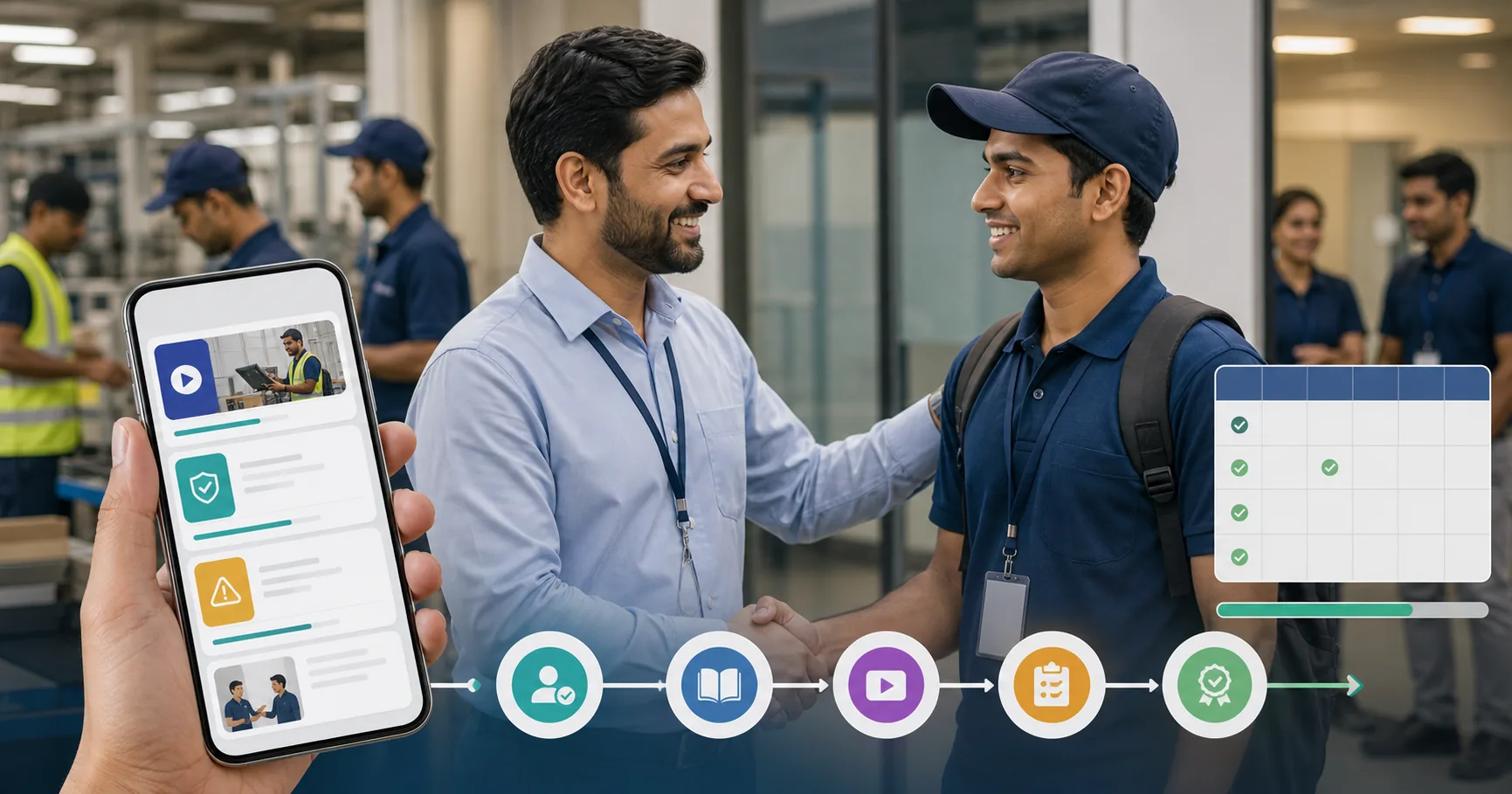 The First 30 Days: A Microlearning Onboarding Blueprint for High-Turnover Industries