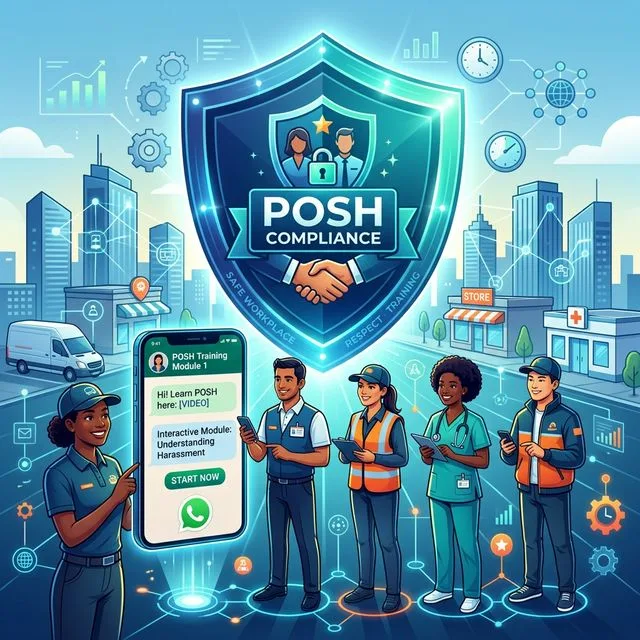 POSH Training for Frontline Workers: Delivering Harassment Prevention via Mobile