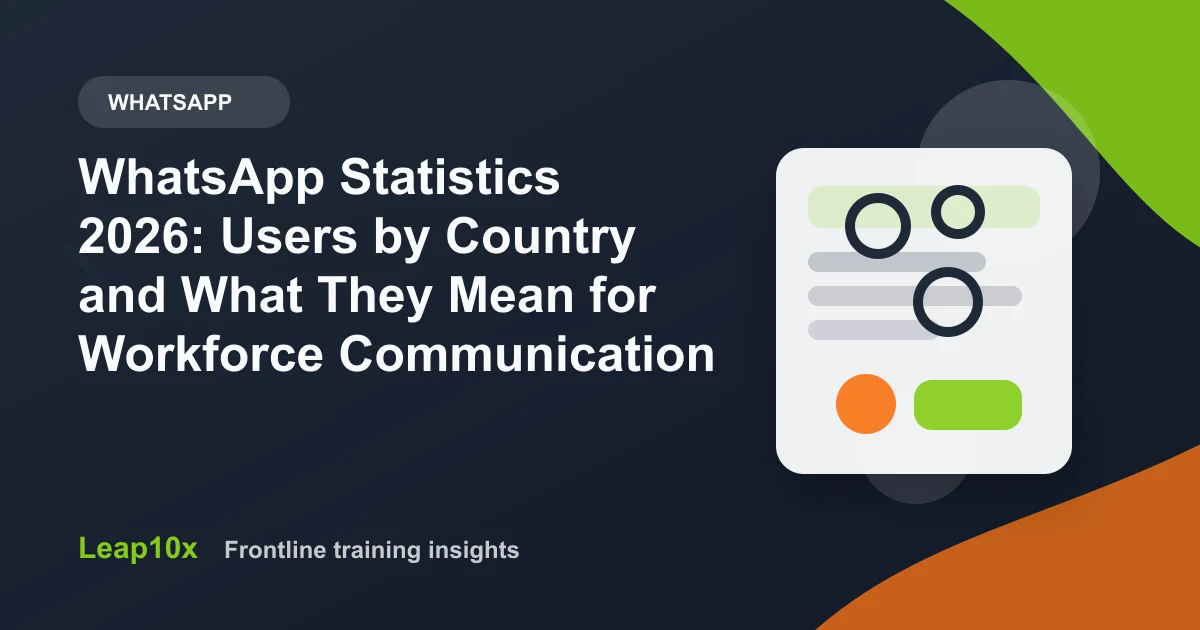 WhatsApp Statistics 2026: Users by Country and What They Mean for Workforce Communication
