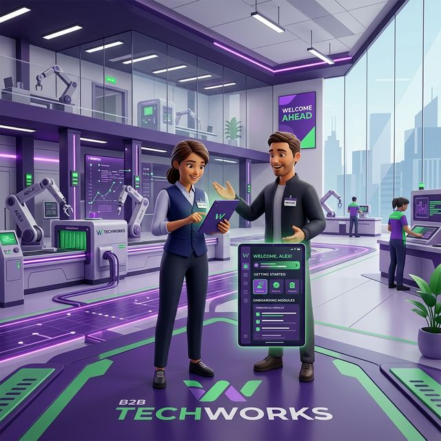 Illustration for New Hire Onboarding Manufacturing
